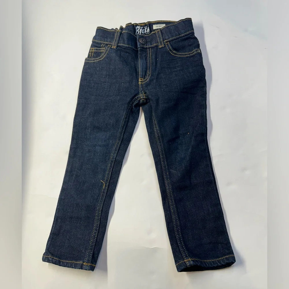 Oshkosh B’Gosh toddler Boy Dark Wash Skinny Jeans 3T